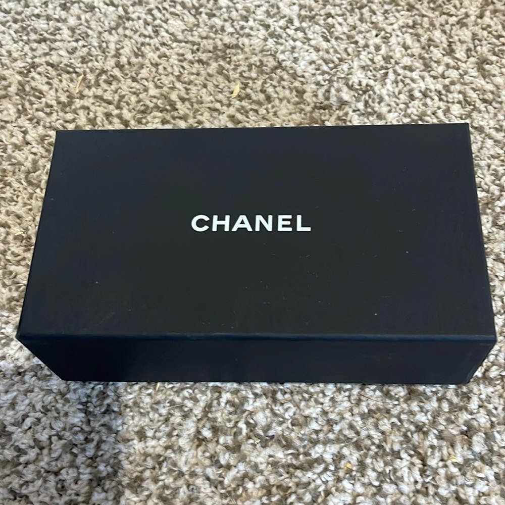 Chanel sunglass box. Box only. Size in pictures.